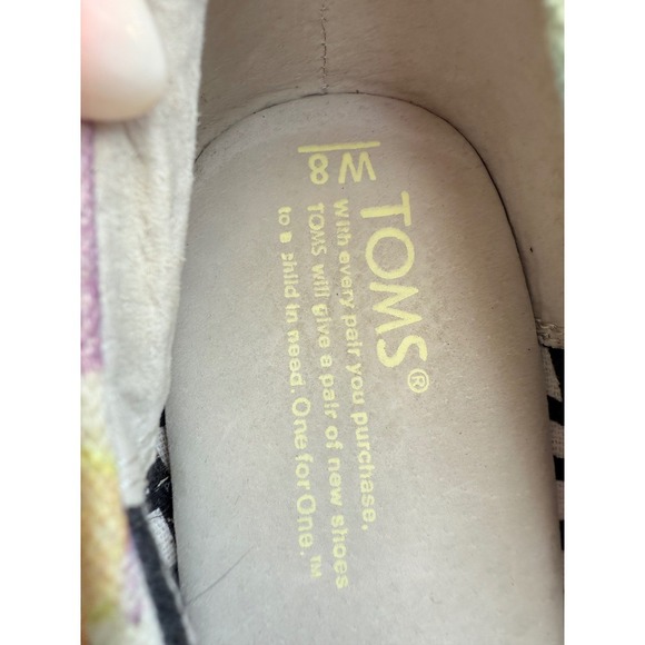 Toms Womens Calypso Corbel Classic Pump Wedge Heels Shoes Multicolor Floral 8W - Picture 8 of 8